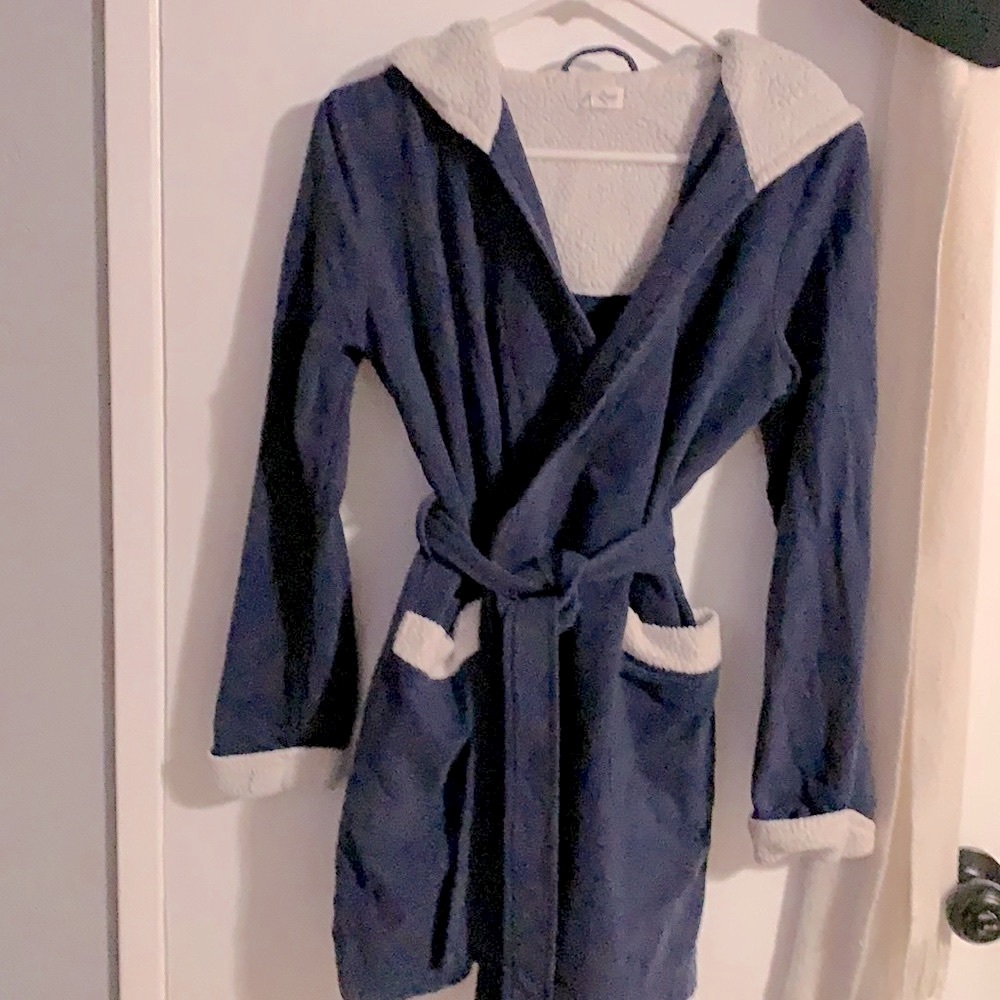 Flannel robe